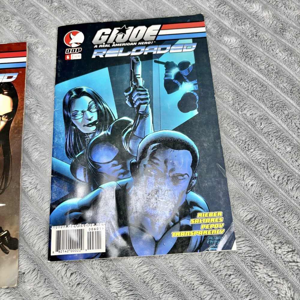 Comic book‎ lot of 5 Marvel  GI JOEAQUAMAN - Picture 5 of 8